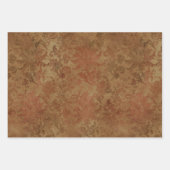 Feuille De Papier Cadeau Gothique d'automne (Devant 2)