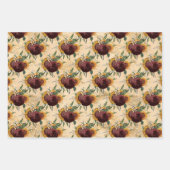 Feuille De Papier Cadeau Gothique d'automne (Devant)