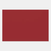 Feuille De Papier Cadeau Gothique victorien rouge et noir (Devant 2)