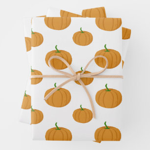 Feuille De Papier Cadeau Gourde