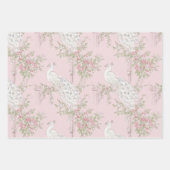 Feuille De Papier Cadeau Graceful Peacock ornament (Devant 3)