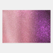 Feuille De Papier Cadeau Gradient ombre (Devant)