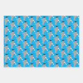 Feuille De Papier Cadeau Graduation amusant animal Manatee (Devant)