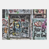 Feuille De Papier Cadeau Graffiti Moderne Cool urbain Art de rue (Devant 2)
