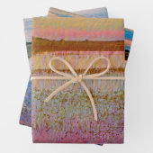 Feuille De Papier Cadeau Grande aigrette dans les zones humides (En situation)