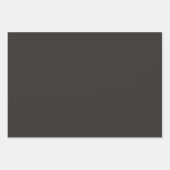 Feuille De Papier Cadeau Grandes vertes vintages (Devant 2)