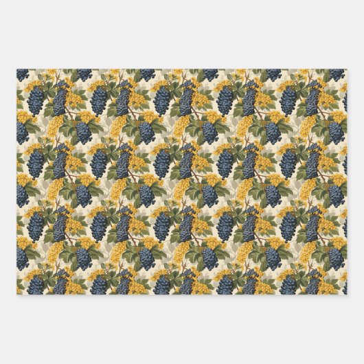 Feuille De Papier Cadeau Graphe de l'Oregon (Devant 3)