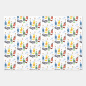 Feuille De Papier Cadeau Graphique de boisson de levage Fizzy (Devant 2)