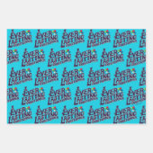 Feuille De Papier Cadeau Graphique de homard éternel (Devant)