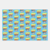 Feuille De Papier Cadeau Graphique de légende Dexter "Genius" (Devant 3)