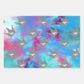 Feuille De Papier Cadeau Graphique Royal Great Danes (Devant 3)