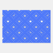 Feuille De Papier Cadeau Graphique Royal Great Danes (Devant 2)