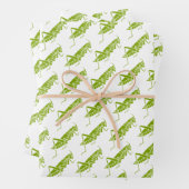 Feuille De Papier Cadeau Grasshoppers (En situation)