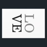 Feuille De Papier Cadeau Gray Black Script Amour Mariage<br><div class="desc">Vous pouvez facilement changer les polices et les couleurs. Vous pouvez également ajouter votre logo et l'image de fond comme vous le souhaitez.</div>