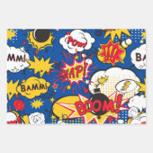 Feuille De Papier Cadeau Great Super Cute Comic Wrapping Paper (Devant)