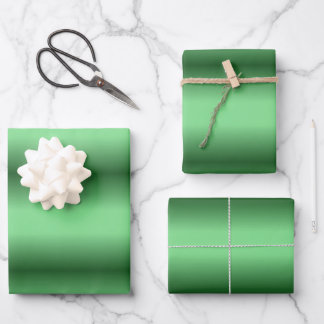 Feuille De Papier Cadeau Green Fade Paper