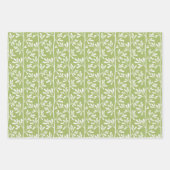 Feuille De Papier Cadeau Green Garden Stems Bright Modern Botanical (Devant 2)