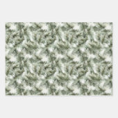 Feuille De Papier Cadeau Green Pine Tree Christmas (Devant)