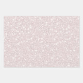 Feuille De Papier Cadeau Green Pink Plaid Stripes Birthday (Devant 2)