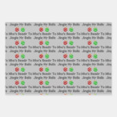 Feuille De Papier Cadeau Grelots (Devant 3)