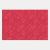 Feuille De Papier Cadeau Grenades et imprimeries de coordination (Devant 3)