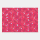 Feuille De Papier Cadeau Grenouille tropicale (Devant 2)