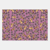 Feuille De Papier Cadeau Greyhound Snoots (Devant 2)