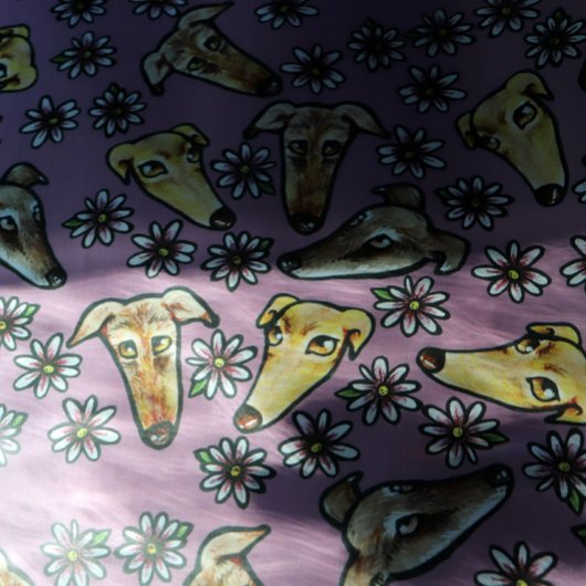 Feuille De Papier Cadeau Greyhound Snoots