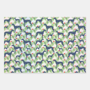 Feuille De Papier Cadeau Greyhounds