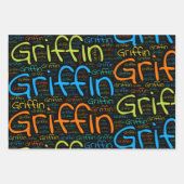 Feuille De Papier Cadeau Griffin (Devant 2)