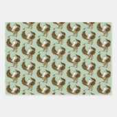 Feuille De Papier Cadeau Griffin Imaginaire Griffin Mythologie (Devant)