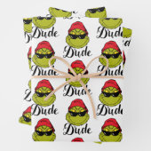 Feuille De Papier Cadeau Grille | Le Mec (En situation)