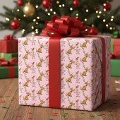 Feuille De Papier Cadeau Grille | Max & Cindy Lou Qui