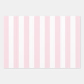 Feuille De Papier Cadeau Grilles de script rouge rose moderne (Devant 3)