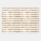 Feuille De Papier Cadeau Grilles Glam Gold (Devant 2)
