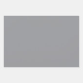 Feuille De Papier Cadeau Gris et blanc épais Mariage Chevron Anniversaire V (Devant 3)