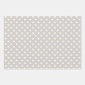 Feuille De Papier Cadeau Gris magique Univers (Devant 3)