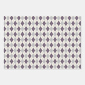 Feuille De Papier Cadeau gris violet foncé à chaque occasion (Devant 2)