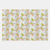 Feuille De Papier Cadeau Gros Dollars De Sable À Motif Plat (Devant 2)