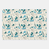 Feuille De Papier Cadeau Grossesse (Devant 2)