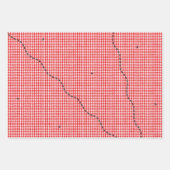 Feuille De Papier Cadeau Groupe d'amis de ferme 3 fête d'anniversaire (Devant 2)