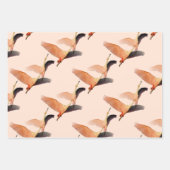 Feuille De Papier Cadeau Grue japonaise (Devant 3)