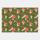 Feuille De Papier Cadeau Grues japonaises (Devant 2)