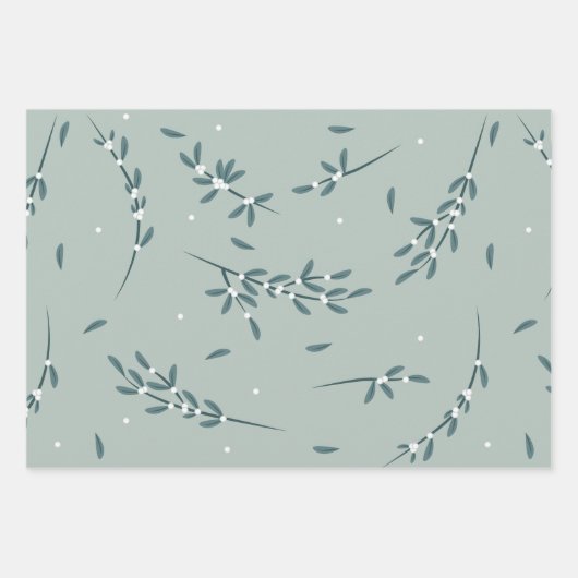 Feuille De Papier Cadeau Gui- (Devant)