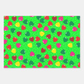 FEUILLE DE PAPIER CADEAU GUM DROP X-MAS (Devant)