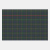 Feuille De Papier Cadeau Gunn Modern Original Tartan écossais (Devant)