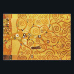 Feuille De Papier Cadeau Gustav Klimt Arbre de Vie : Symboliste Art Nouveau<br><div class="desc">Élevez votre espace avec ce chef-d'oeuvre emblématique, "L'arbre de vie" de Gustav Klimt (de la Frieze Stoclet). Cette oeuvre d'art de l'Art Nouveau est captivante avec ses branches dorées tourbillonnantes, ses motifs complexes et ses motifs symboliques qui représentent le voyage, la connexion et la croissance de la vie. L'utilisation signature...</div>
