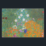 Feuille De Papier Cadeau Gustav Klimt - Jardin des fleurs<br><div class="desc">Jardin aux fleurs - Gustav Klimt en 1905-1907</div>