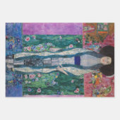 Feuille De Papier Cadeau Gustav Klimt, Ladies (Devant 2)