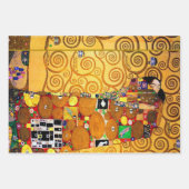 Feuille De Papier Cadeau Gustav Klimt, l'arbre de vie (Devant)